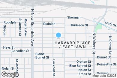 Map image of the property - 1528 Lamar St