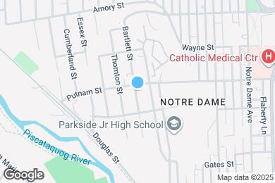 Map image of the property - 305 Bartlett St