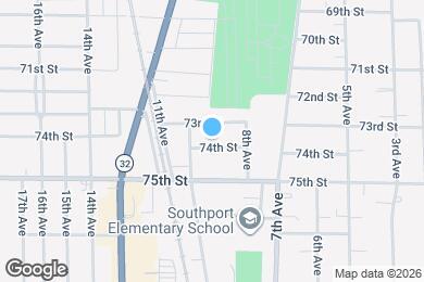 Map image of the property - 918 74th St