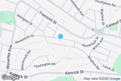 Map image of the property - 144 Nonantum St