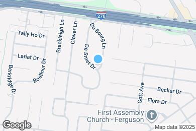Map image of the property - 235 Du Bourg Ln