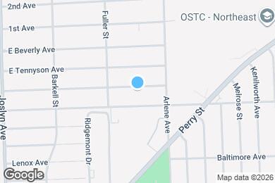 Map image of the property - 754 E Mansfield Ave