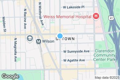 Map image of the property - 4550 N Sheridan Rd