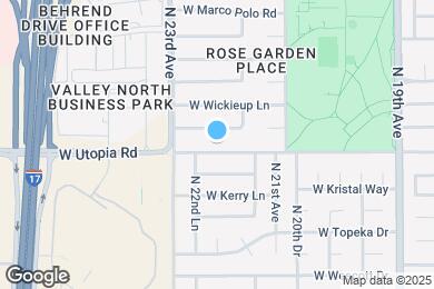 Map image of the property - 2210 W Utopia Rd