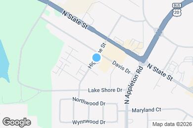 Map image of the property - 210 High Line St