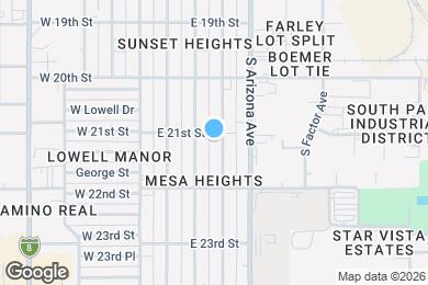 Map image of the property - 2114 S Walnut Ave