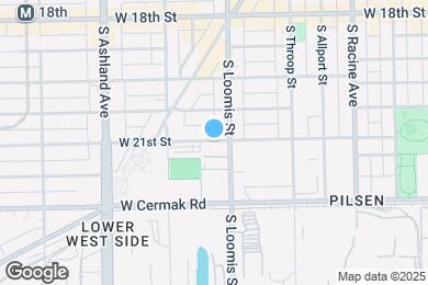 Map image of the property - 1426 W 21st St