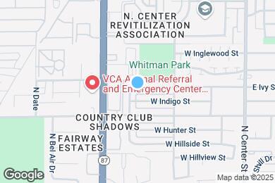 Map image of the property - 305 W Ivyglen St