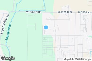 Map image of the property - 1143 W 320 S