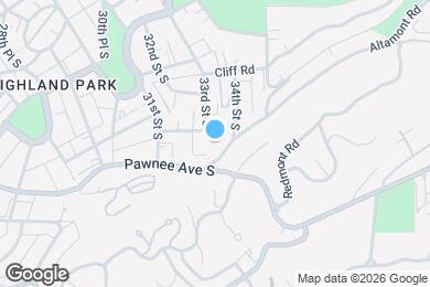 Map image of the property - 3350 Altamont S