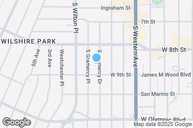 Map image of the property - Park Gramercy Apartments