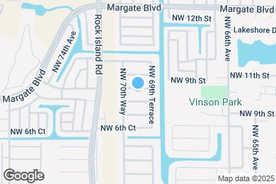 Map image of the property - 6948 NW 8th Ct