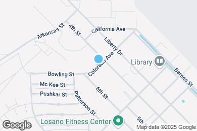 Map image of the property - 135 Colorado St