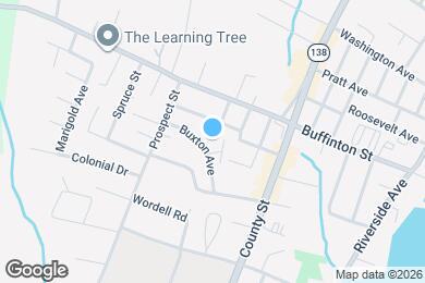 Map image of the property - 16 Buxton Ave