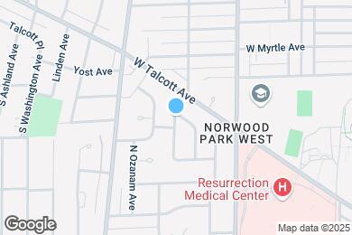 Map image of the property - 6408 W Raven St