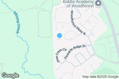 Map image of the property - 205 Climbing Oaks Pl