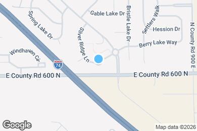 Map image of the property - 1277 Silver Ridge Ln