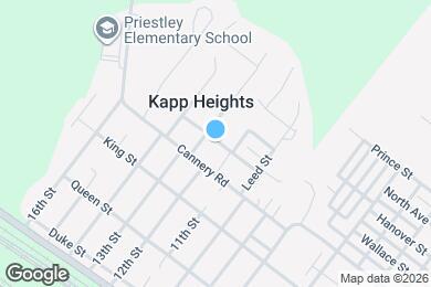 Map image of the property - 153 Franklin St