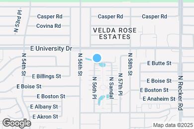 Map image of the property - 323 N 56th Pl