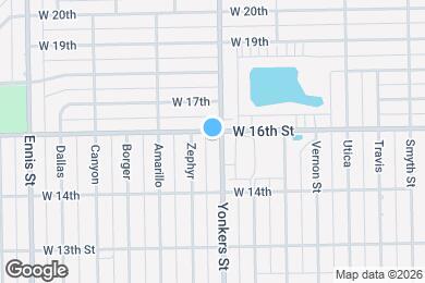 Map image of the property - 1419 Yonkers-B