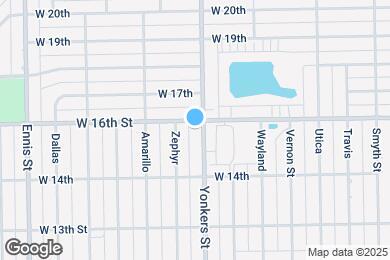 Map image of the property - 1419 Yonkers St