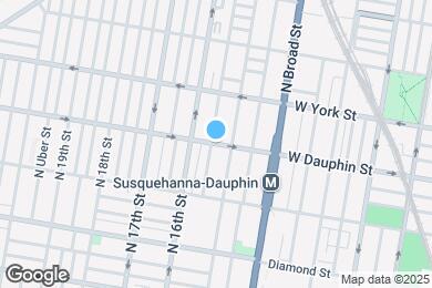 Map image of the property - 1522 W Dauphin St
