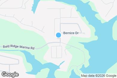 Map image of the property - 1685 Bald Ridge Marina Rd