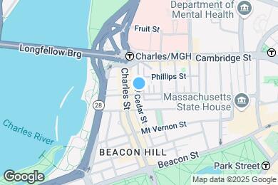Map image of the property - 93 Revere St
