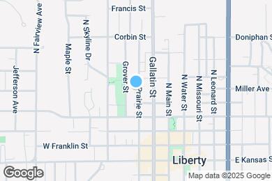 Map image of the property - 322 N Prairie St