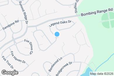 Map image of the property - 279 Legend Oaks Dr