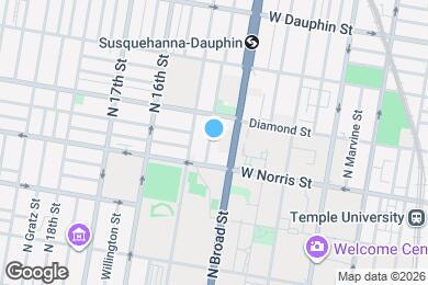 Map image of the property - 2029 N Carlisle St