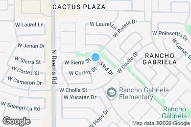 Map image of the property - 15316 W Cortez St