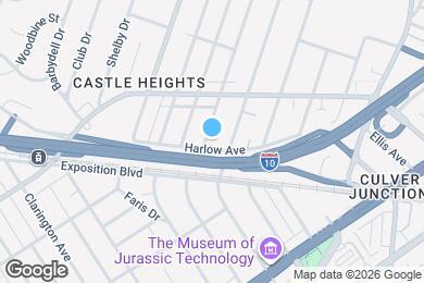 Map image of the property - 3352 Oakhurst Ave