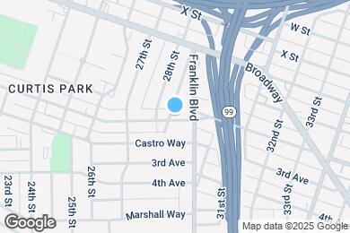 Map image of the property - 2845 2nd Ave