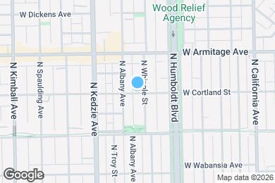Map image of the property - 3050 W Cortland St