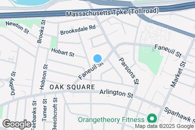 Map image of the property - 177 Faneuil St