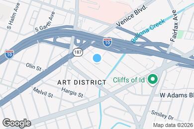 Map image of the property - 6037 Comey Ave