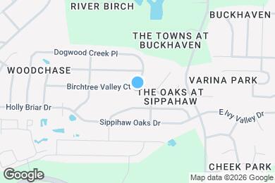 Map image of the property - 542 Birchtree Valley Ct