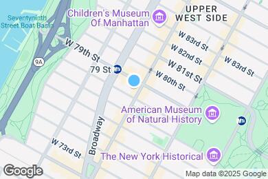Map image of the property - 200 W 79th St
