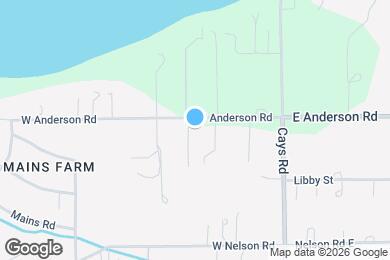 Map image of the property - 183 W Anderson Rd