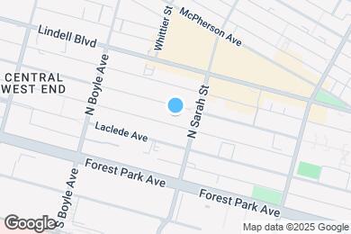 Map image of the property - 4124 W Pine Blvd