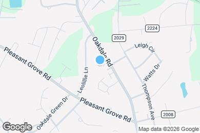 Map image of the property - 5820 Stonedale Court