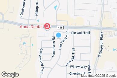 Map image of the property - 822 Sycamore St