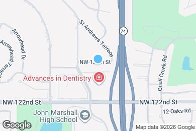 Map image of the property - 3800 NW 125th St