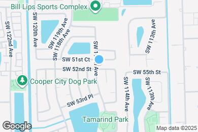 Map image of the property - 11561 SW 52nd St