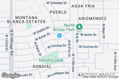 Map image of the property - 13001 N Cesar Chavez Dr