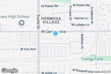 Map image of the property - 1641 W Mells Ln