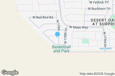 Map image of the property - 17623 W Cavedale Dr