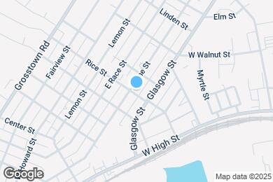 Map image of the property - 402 E Vine St
