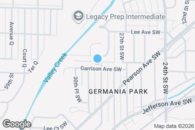 Map image of the property - 2904 Garrison Ave SW